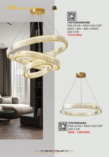 CATALOGUE ĐÈN TRANG TRÍ 355 - 2025
