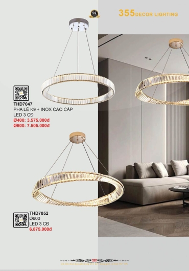 CATALOGUE ĐÈN TRANG TRÍ 355 - 2025