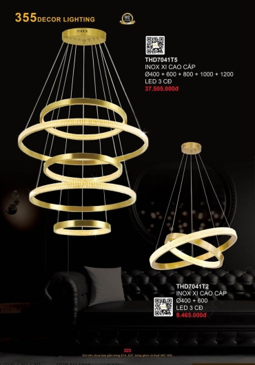 CATALOGUE ĐÈN TRANG TRÍ 355 - 2025