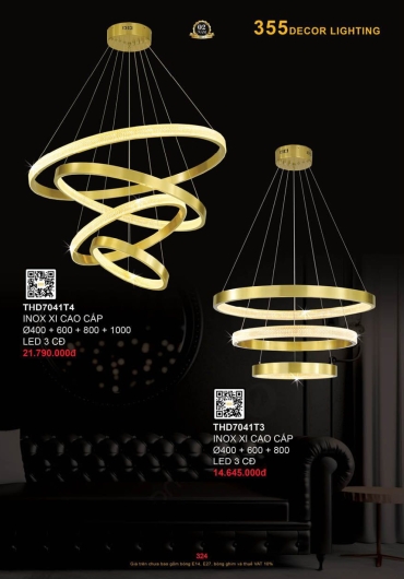 CATALOGUE ĐÈN TRANG TRÍ 355 - 2025