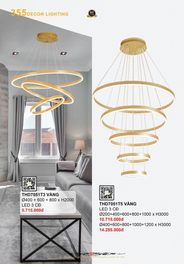 CATALOGUE ĐÈN TRANG TRÍ 355 - 2025