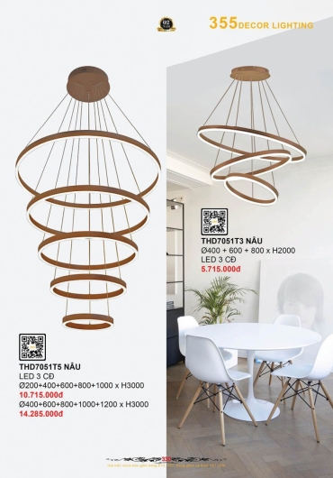 CATALOGUE ĐÈN TRANG TRÍ 355 - 2025