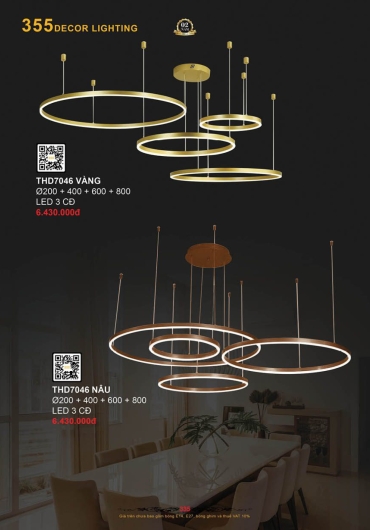 CATALOGUE ĐÈN TRANG TRÍ 355 - 2025