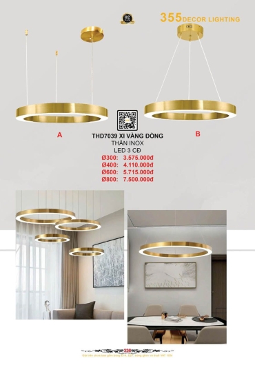 CATALOGUE ĐÈN TRANG TRÍ 355 - 2025