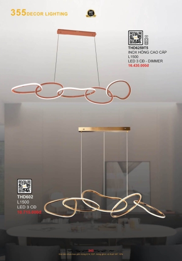 CATALOGUE ĐÈN TRANG TRÍ 355 - 2025
