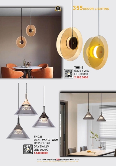 CATALOGUE ĐÈN TRANG TRÍ 355 - 2025
