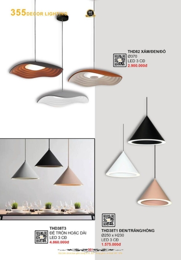 CATALOGUE ĐÈN TRANG TRÍ 355 - 2025