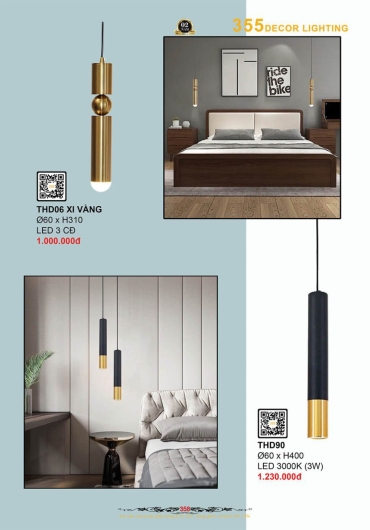 CATALOGUE ĐÈN TRANG TRÍ 355 - 2025
