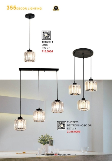 CATALOGUE ĐÈN TRANG TRÍ 355 - 2025
