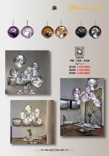 CATALOGUE ĐÈN TRANG TRÍ 355 - 2025