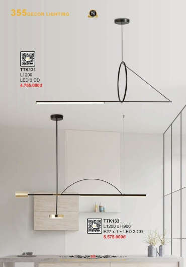 CATALOGUE ĐÈN TRANG TRÍ 355 - 2025