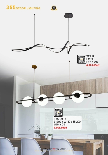 CATALOGUE ĐÈN TRANG TRÍ 355 - 2025
