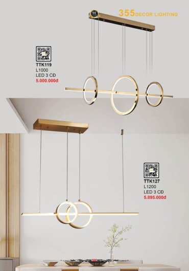 CATALOGUE ĐÈN TRANG TRÍ 355 - 2025