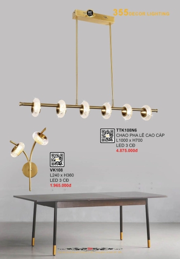 CATALOGUE ĐÈN TRANG TRÍ 355 - 2025