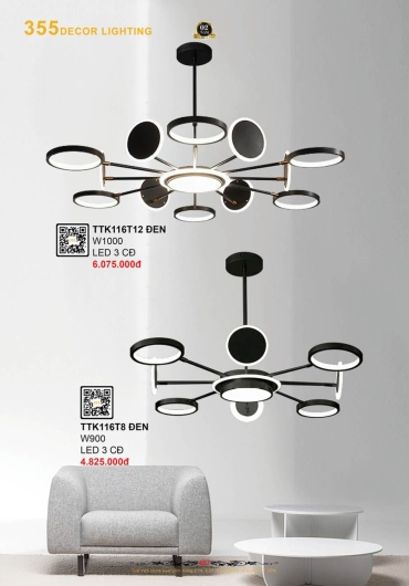CATALOGUE ĐÈN TRANG TRÍ 355 - 2025