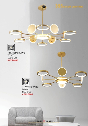 CATALOGUE ĐÈN TRANG TRÍ 355 - 2025
