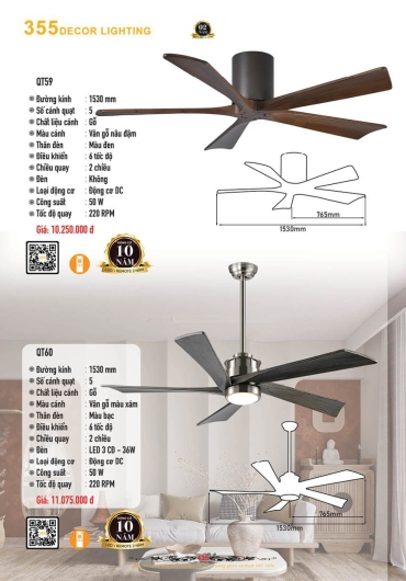 CATALOGUE ĐÈN TRANG TRÍ 355 - 2025