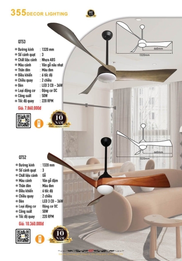 CATALOGUE ĐÈN TRANG TRÍ 355 - 2025
