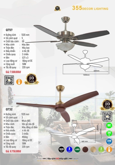 CATALOGUE ĐÈN TRANG TRÍ 355 - 2025