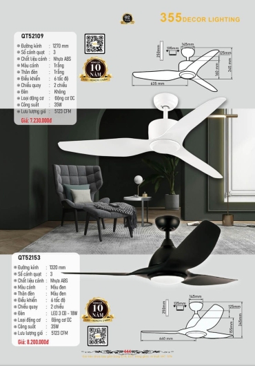 CATALOGUE ĐÈN TRANG TRÍ 355 - 2025