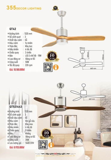 CATALOGUE ĐÈN TRANG TRÍ 355 - 2025