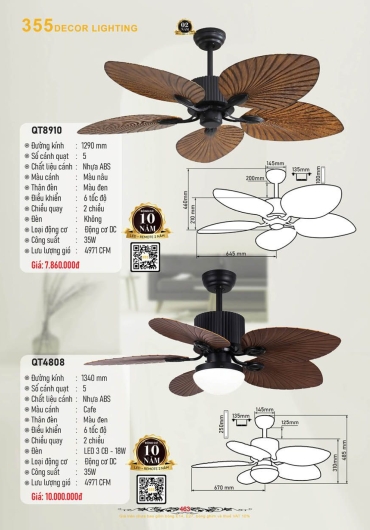 CATALOGUE ĐÈN TRANG TRÍ 355 - 2025