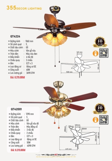 CATALOGUE ĐÈN TRANG TRÍ 355 - 2025