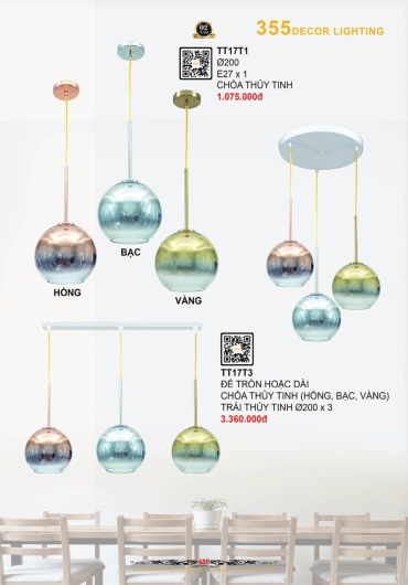 CATALOGUE ĐÈN TRANG TRÍ 355 - 2025