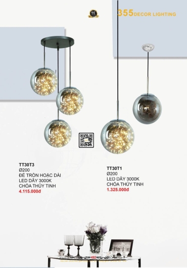 CATALOGUE ĐÈN TRANG TRÍ 355 - 2025