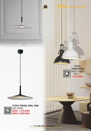 CATALOGUE ĐÈN TRANG TRÍ 355 - 2025