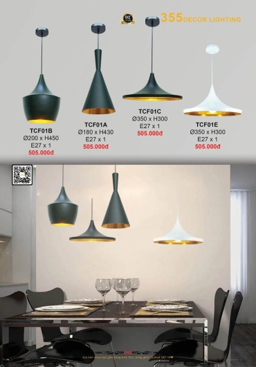 CATALOGUE ĐÈN TRANG TRÍ 355 - 2025