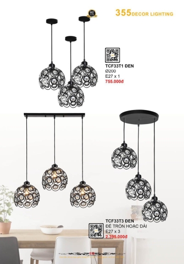 CATALOGUE ĐÈN TRANG TRÍ 355 - 2025