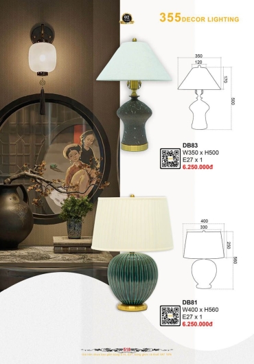 CATALOGUE ĐÈN TRANG TRÍ 355 - 2025