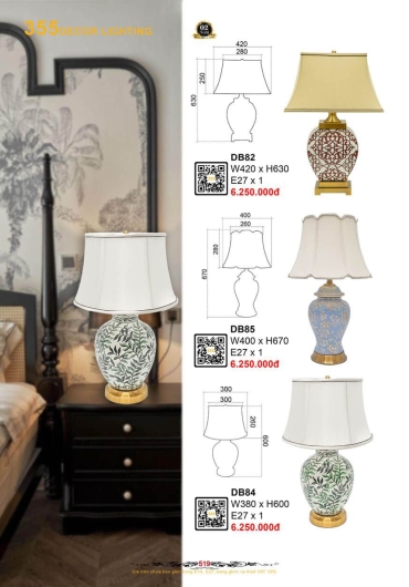 CATALOGUE ĐÈN TRANG TRÍ 355 - 2025