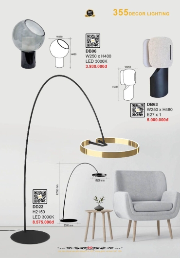CATALOGUE ĐÈN TRANG TRÍ 355 - 2025