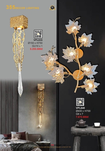 CATALOGUE ĐÈN TRANG TRÍ 355 - 2025