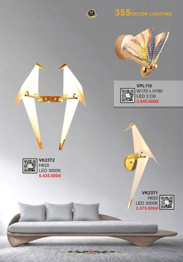 CATALOGUE ĐÈN TRANG TRÍ 355 - 2025