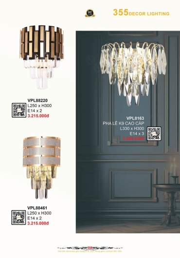 CATALOGUE ĐÈN TRANG TRÍ 355 - 2025