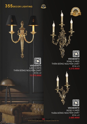 CATALOGUE ĐÈN TRANG TRÍ 355 - 2025