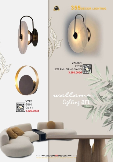 CATALOGUE ĐÈN TRANG TRÍ 355 - 2025