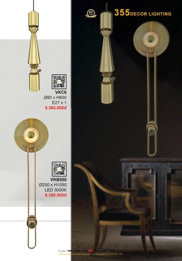 CATALOGUE ĐÈN TRANG TRÍ 355 - 2025