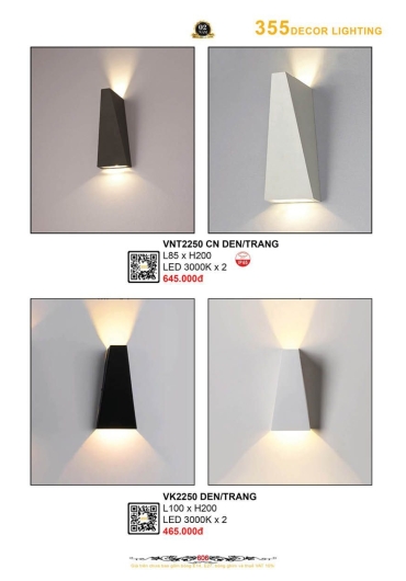 CATALOGUE ĐÈN TRANG TRÍ 355 - 2025