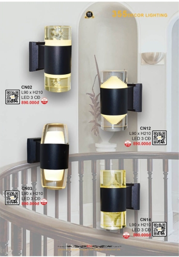 CATALOGUE ĐÈN TRANG TRÍ 355 - 2025