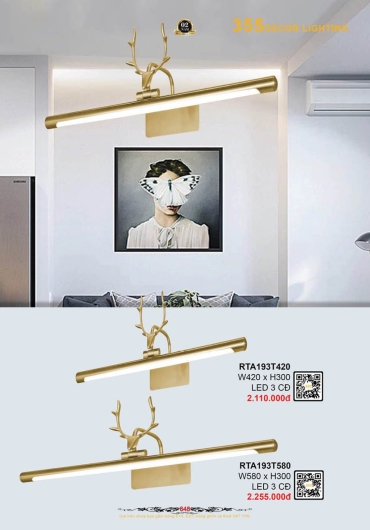 CATALOGUE ĐÈN TRANG TRÍ 355 - 2025