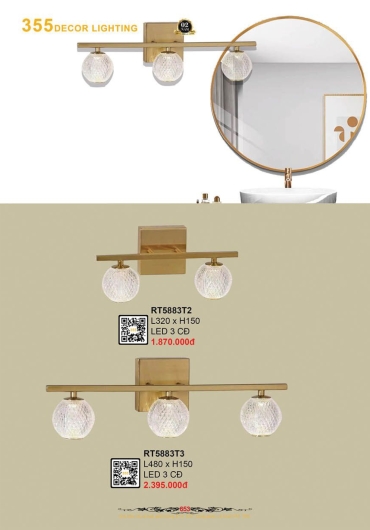 CATALOGUE ĐÈN TRANG TRÍ 355 - 2025