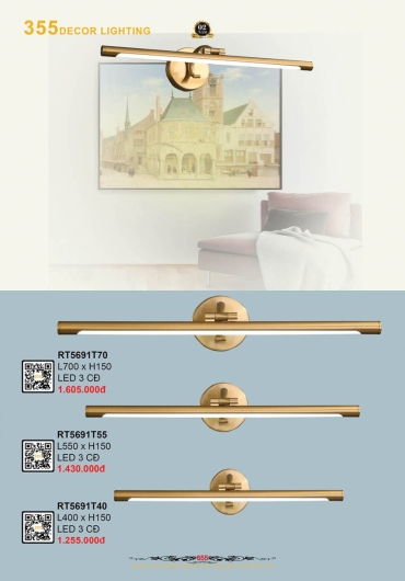 CATALOGUE ĐÈN TRANG TRÍ 355 - 2025
