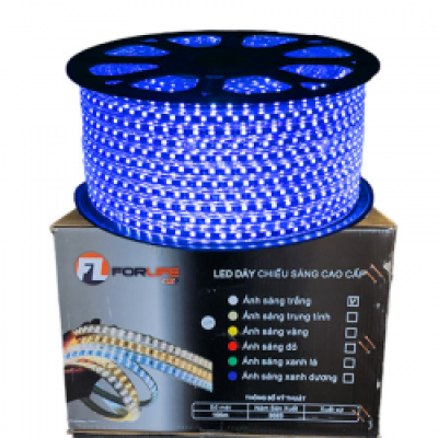 ĐÈN LED DÂY FL-2835 XANH DƯƠNG